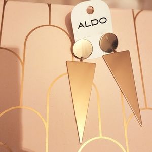 Aldo geometric drop  earings